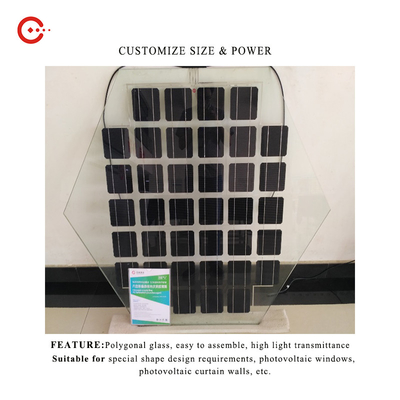 les panneaux solaires 100Watt Bifacial photovoltaïques ont adapté spécial aux besoins du client imperméable formé