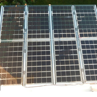 Sunroom photovoltaïque transparent fait sur commande de rendement élevé de piles solaires de catégorie du module A de Rixin BIPV
