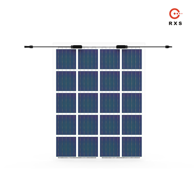 Système d'alimentation renouvelable 300W d'énergie de batterie de panneau solaire de BIPV pour le carport à la maison