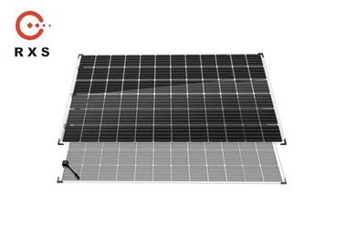 Cellules de silicium monocristallines transparentes, panneau solaire 24V mono durable