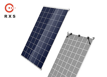 275W poly modules photovoltaïques polycristallins de cellules solaires type transparent double verre enduit autonettoyant