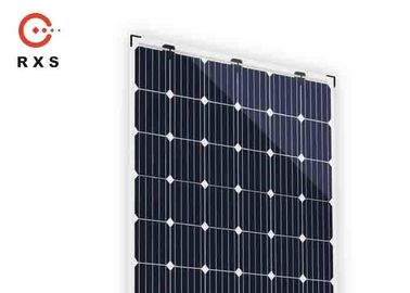 Panneaux monocristallins blancs d'énergie solaire, doubles panneaux solaires en verre de 350 watts