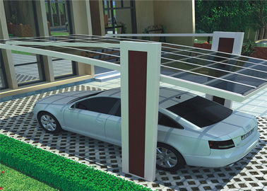 Waterproof Design Solar Car Parking Shed High Snow Load And Wind Load Carport