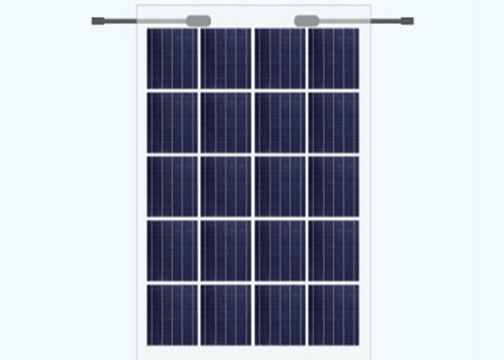 105 watts établissant les composants Bifacial intégrés des panneaux solaires BIPV