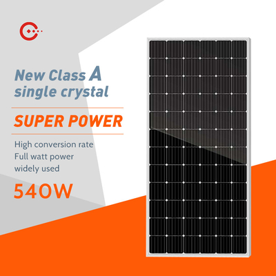 cellules monocristallines de la puissance 72 de module de 500w picovolte 550 watts de panneau solaire