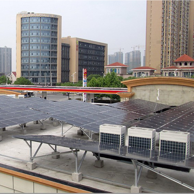 30 ans système industriel et commercial de station service Bifacial de panneaux solaires de vie de toit de picovolte de module