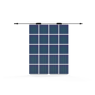 Le module fait sur commande 3.2mm du parking BIPV de dessus de toit feuilleté le système solaire de Sunroom de verre