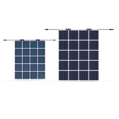 Le module fait sur commande 3.2mm du parking BIPV de dessus de toit feuilleté le système solaire de Sunroom de verre