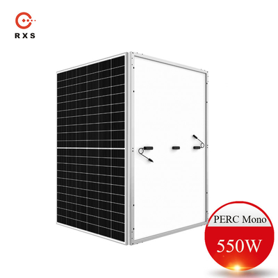 Cellules Paneles Solares Kit Costo du module 144 de Rixin PERC 550W 10BB Monostalline picovolte