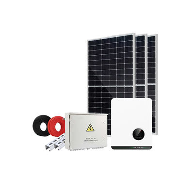 5KW 10KW 20KW sur l'équipement d'alimentation solaire résidentiel de panneau solaire de système solaire de grille