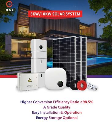 Alliage anodisé d'Alaminum outre du système solaire 5kw de grille pour la Chambre