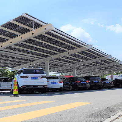 Système d'abri de voiture solaire de module BIPV de station de recharge de voiture solaire d'autoroute