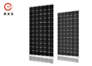 350W panneaux solaires noirs mono, panneaux solaires 24V commerciaux avec le bas COUVERCLE