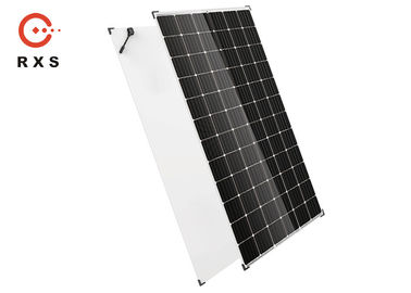 Les piles solaires monocristallines de rendement élevé, les panneaux solaires 355W commerciaux conjuguent verre