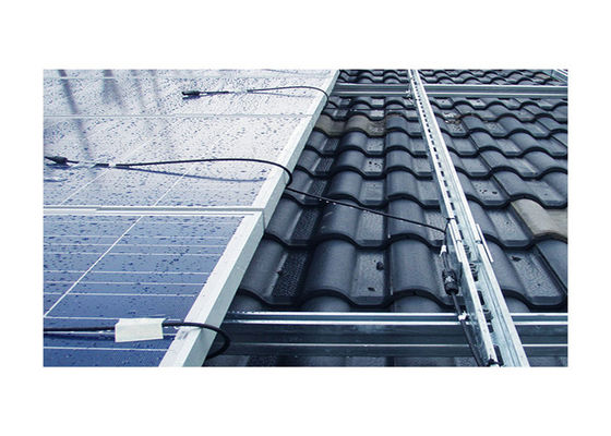 Système solaire Bifacial de panneaux solaires de toit de tuile pour le système d'alimentation solaire