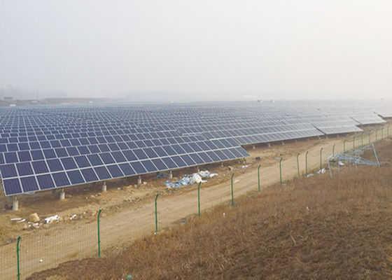 Système de montage solaire de la solution 5MW de conception et d'approvisionnement de CPE pour la centrale solaire