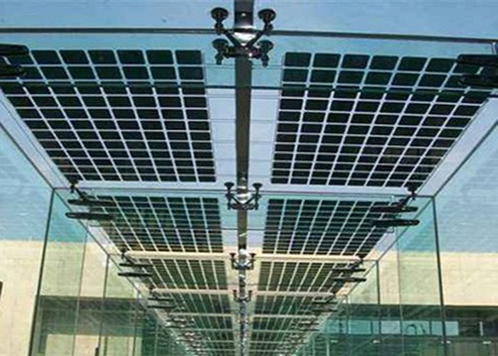 Haut module de panneaux solaires de la transmittance BIPV avec Dimenensions adapté aux besoins du client et épaisseur