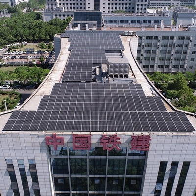 Plat solaire mono des panneaux solaires 500wp de norme commerciale de dessus de toit